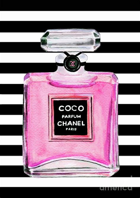 Pink Chanel Paintings 